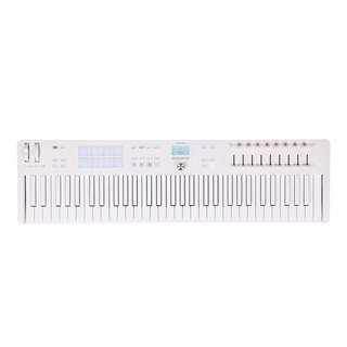 Arturia アートリア KeyLab Essential 61 mk3 Alpine White 61鍵 MIDIキーボード オールホワイトカラー