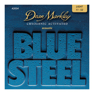 Dean MarkleyDM2034 Blue Steel Acoustic Guitar Strings light 11-52 アコースティックギター弦