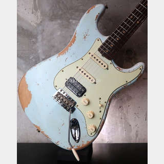 Fender Custom Shop 1962 Stratocaster S-S-H / Heavy Relic / Sonic Blue