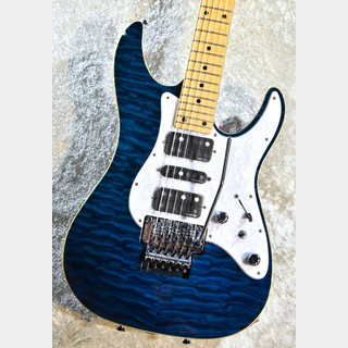 SCHECTER SD-Ⅱ-24-AS   See-thru Blue  【2009年製USED】【3.74kg】【Schecter American series/日本製】