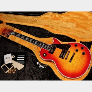 Gibson Custom Shop Custom Order Les Paul Custom Figured Top w/Matching Head Gloss M2M : Heritage Cherry Sunburst