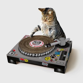 SUCK UK Cat DJ Scratching Deck