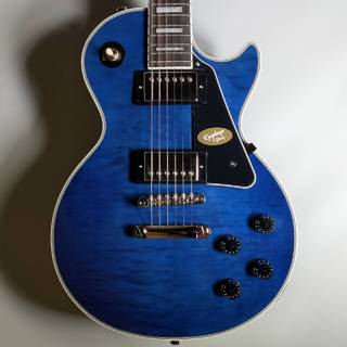EpiphoneLes Paul Custom Quilt Viper Blue (バイパーブルー) エレキギター レスポールカスタム 島村楽器限定 4.06k