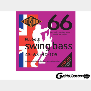 ROTOSOUNDSwing Bass 66 RDB66LD Long Scale Standard (.045-.105)(ダブルボールエンド)