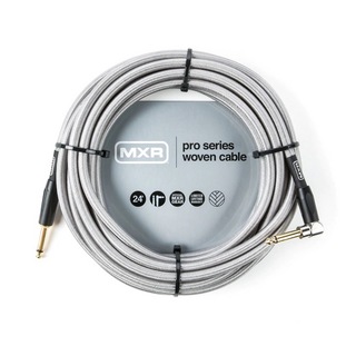 MXRDCIW24R 24FT PRO SERIES WOVEN INSTRUMENT CABLE RIGHT-STRAIGHT ギターケーブル