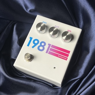 1981 Inventions DRV【White Hyperfade】 ディストーションペダル