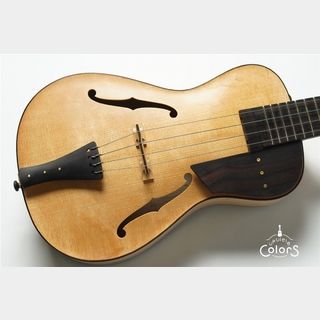 da h ukulele tenor 15f archtop - Spruce TOP/Curly Maple