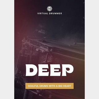UJAM Virtual Drummer Deep【WEBSHOP】《ダウンロード版メール納品》