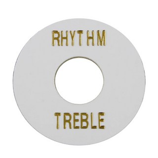 ALLPARTSWHITE PLASTIC RHYTHM/TREBLE RING/AP-0663-025 【お取り寄せ商品】