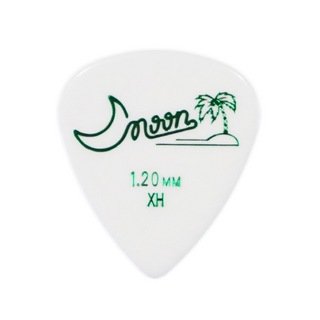 Moon XH 1.20 WH ティアドロップ型 ギターピック×10枚