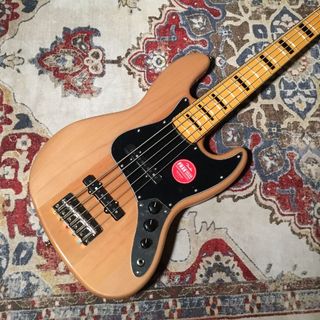 Squier by Fender 4/23入荷！【現物画像】Classic Vibe ’70s Jazz Bass V Maple Fingerboard Naturalジャズベース 5弦