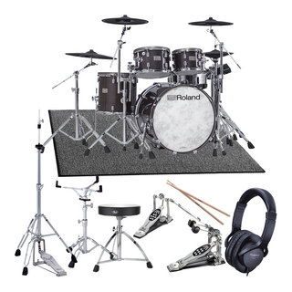 Roland V-Drums Acoustic Design Series VAD706-GE ローランド純正ツインフルオプションセット 【送料無料】