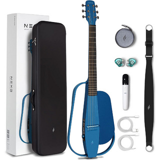 Enya NEXG BLUE スマートギター アコースティックギター 静音 アンプ内蔵 ワイヤレスマイク付属 Blutooth搭載 ネ