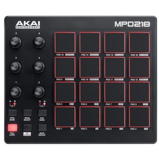 AKAI 【デジタル楽器特価祭り】MPD218 (USB - MIDIパッドコントローラー)