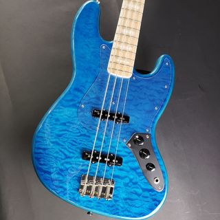 Fender FSR Made in Japan Traditional II 70s JazzBass / Carribian Blue Trans【現物画像】