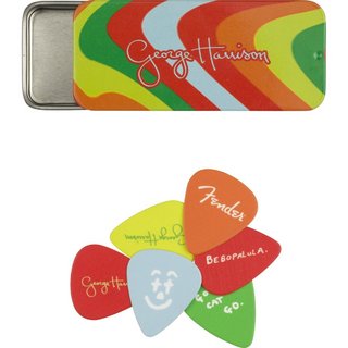 Fender George Harrison Rocky Pick Tin Medium [ピックケース ピック6枚入り] フェンダー【梅田店】