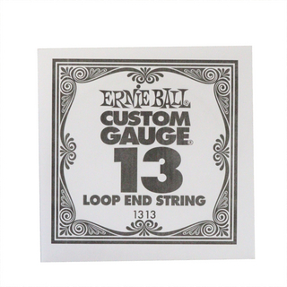 ERNIE BALL アーニーボール 1313 .013 Loop End Stainless Steel Plain バンジョーバラ弦