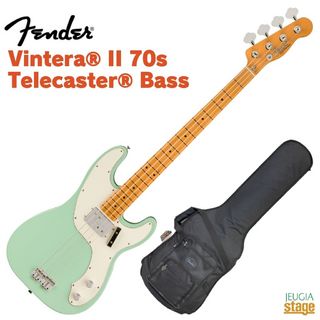 FenderVintera II '70s Telecaster Bass, Maple Fingerboard, Surf Green