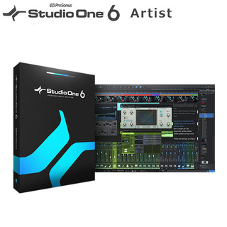 PreSonus Studio One 6 Artist 通常版 ダウンロードカード 宅配納品
