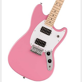 Squier by Fender Sonic Mustang HH Maple Fingerboard White Pickguard Flash Pink スクワイヤー【池袋店】