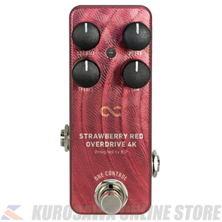 ONE CONTROL STRAWBERRY RED OVERDRIVE 4K (ご予約受付中)