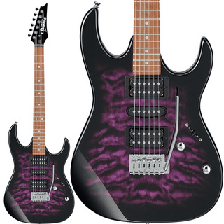 Gio Ibanez GRX70QA TVT (Transparent Violet Sunburst) エレキギター