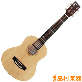 Sepia Crue W60 NTL ミニギター アコースティックギターW-60