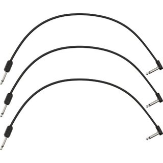 FenderBlockchain 16" Patch Cable 3-pack Straight/Angled フェンダー [パッチケーブル3本セット]【WEBSHOP】