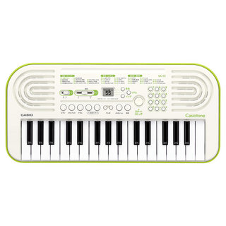 Casioカシオ SA-50 Casiotone 32ミニ鍵盤 電子ミニキーボード ホワイト
