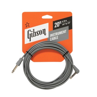 Gibsonギブソン CAB20-GRY Vintage Original Instrument Cable 20ft ギターケーブル