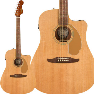 FenderRedondo Player Walnut Fingerboard Natural エレアコギター Californiaシリーズ