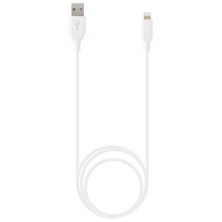 AXESアクセス AMP-003 WH iPhone充電ケーブル ライトニングケーブル 1m ホワイト 【Apple社 MFi認証】