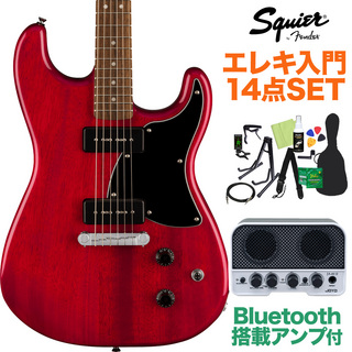 Squier by Fender Paranormal Strat-O-Sonic CRT 初心者セット Bluetooth搭載アンプ
