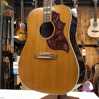 Epiphone Inspired by Gibson Hummingbird -Aged Natural Antique Gloss- 【オール単板】【送料は当社負担】