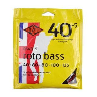 ROTOSOUNDRB40-5 Roto Bass Medium 5-Strings Set 40-125 LONG SCALE 5弦エレキベース弦