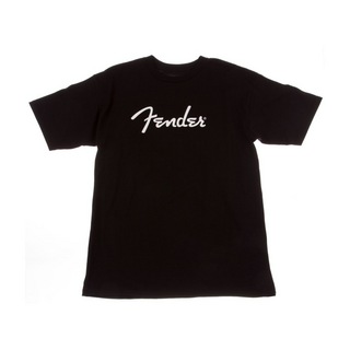 Fender フェンダー Spaghetti Logo T-Shirt Black XL Tシャツ