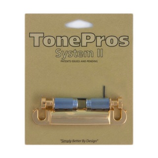 TONE PROS T1ZS-G Standard Tailpiece ゴールド ギター用テールピース