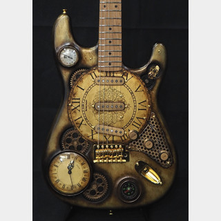 Martper Guitars Stratocaster Type Custom Made Model " Time Flies"