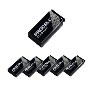 DURACELLProcell PRO-9V 9V形 アルカリ乾電池×6個セット