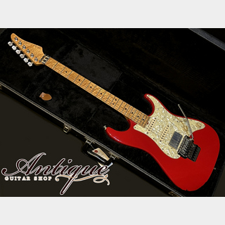 JS Guitar (John Suhr Guitar) Custom Dinky Strat SSH FRT 1997-98年製 Porsche Red w/Killer Figured Neck "First Suhr Custom #071"