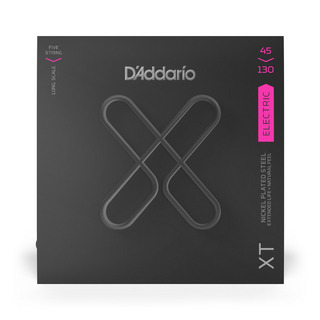 D'Addario XTB45130 エレキベース弦 5弦用 ニッケルレギュラーライトロングスケール 045-130