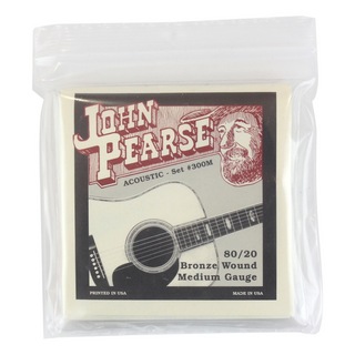 John Pearse300M アコースティックギター弦 13-56×3セット