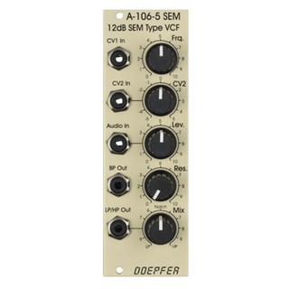 DoepferA-106-5SE SEM Type VCF / 12dB Multimode Filter