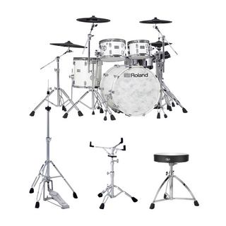 Roland V-Drums Acoustic Design Series VAD706-PW ハードウェアセット【48回まで分割金利手数料無料！】