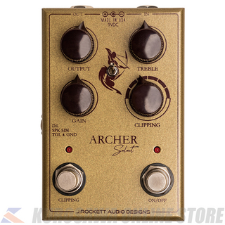J.Rockett Audio Designs Archer Select  [ブースト/オーバードライヴ・ペダル](ご予約受付中)