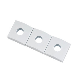 FU-Tone Titanium Lock Nut Block Set (3) WHITE チタンナットブロック ホワイト