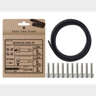 Free The Tone SL-4SL-NI-55K Solderless Cable Kit パッチケーブルキット フリーザトーン【池袋店】