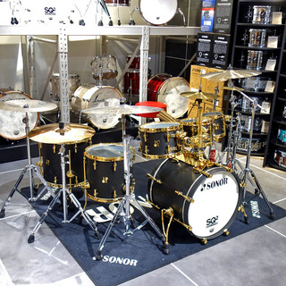 SonorSQ2 Series Custom Order Drum Set DARK SATIN BIRCH