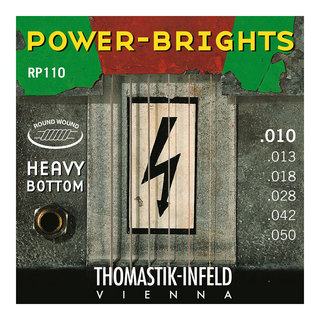 Thomastik-InfeldRP110 Power Bright Series Heavy Bottom 10-50 エレキギター弦