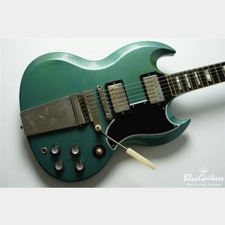 Gibson Custom Shop Murphy Lab 1964 SG Standard with Maestro Vibrola Ultra Light Aged - Antique Palham Blue